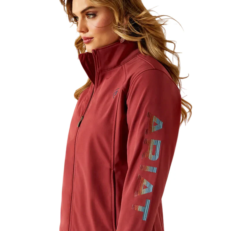 Ariat Women's Team Logo Softshell Jacket - Multiple Colours - Image 4