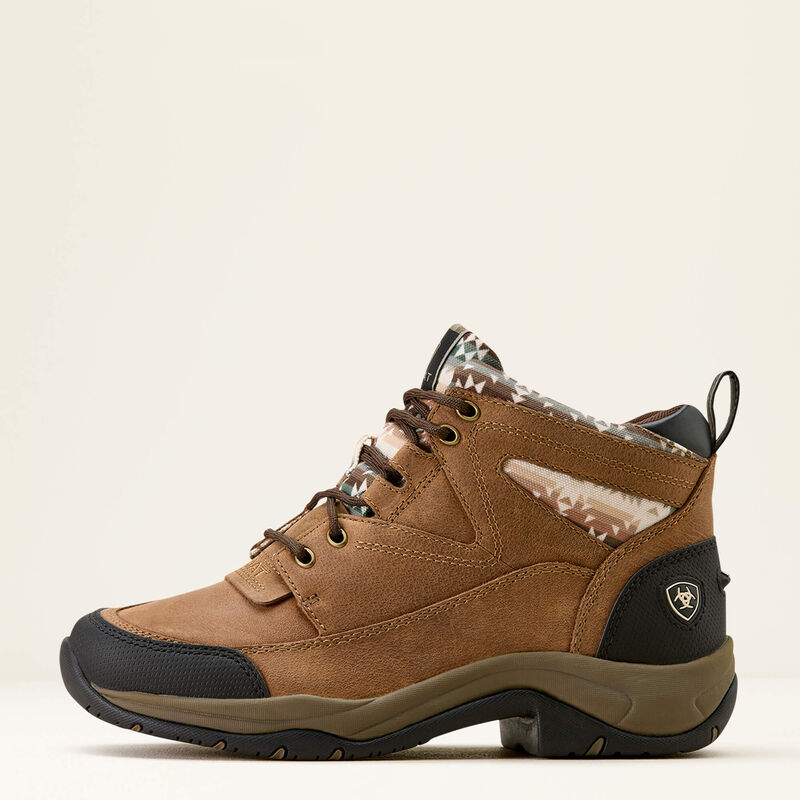 Ariat Women's Terrain Boot- Dark Tan/Southwest Print - Image 2