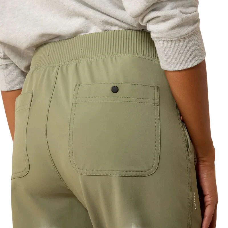 Ariat Women's Traverse Hiking Pants - Deep Lichen Green - Image 3