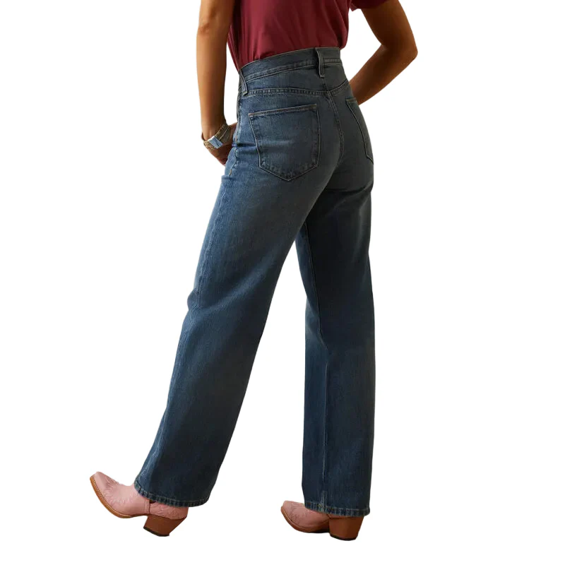 Ariat Women's Ultra Tomboy Wide Jeans - Moana - Image 2