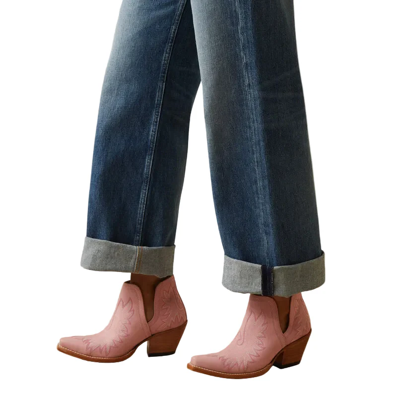 Ariat Women's Ultra Tomboy Wide Jeans - Moana - Image 5