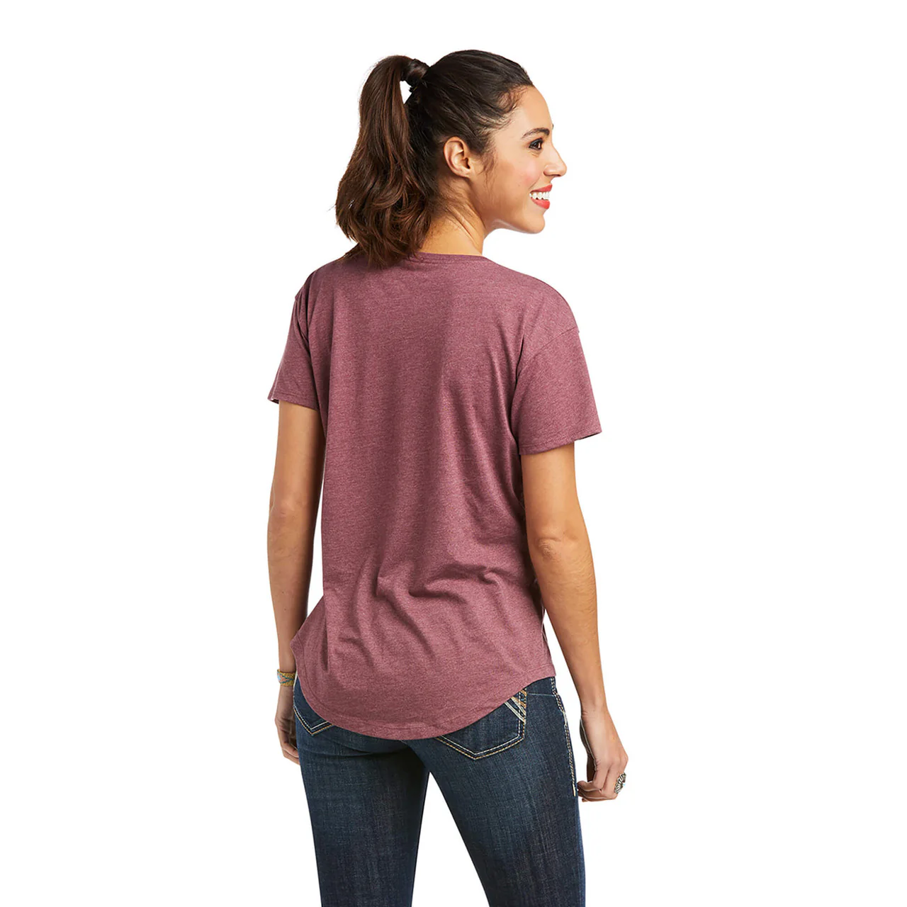 Ariat Women's Underline Script SS T-Shirt - Image 2
