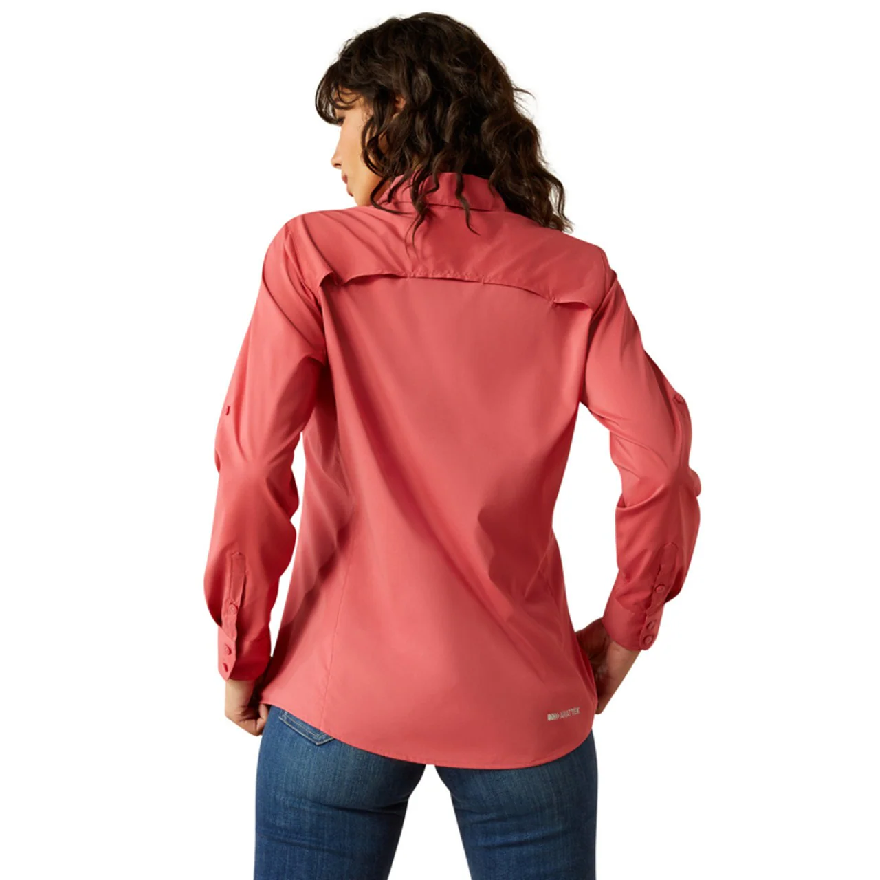 Ariat Women's VentTEK Long Sleeve Shirt - Holly Berry - Image 4