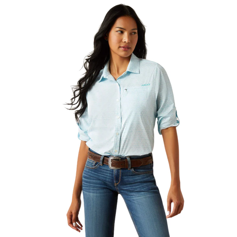 Ariat Women's VentTEK Long Sleeve Shirt - Assorted Colours - Image 2