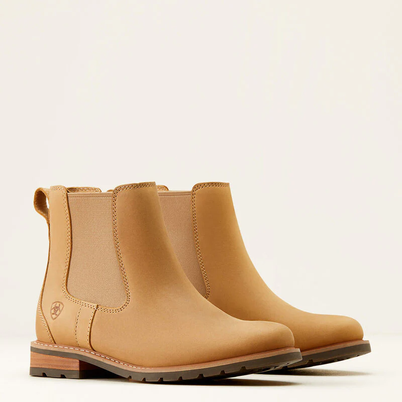 Ariat Women's Wexford Chelsea Boots - Natural Tan - Image 7