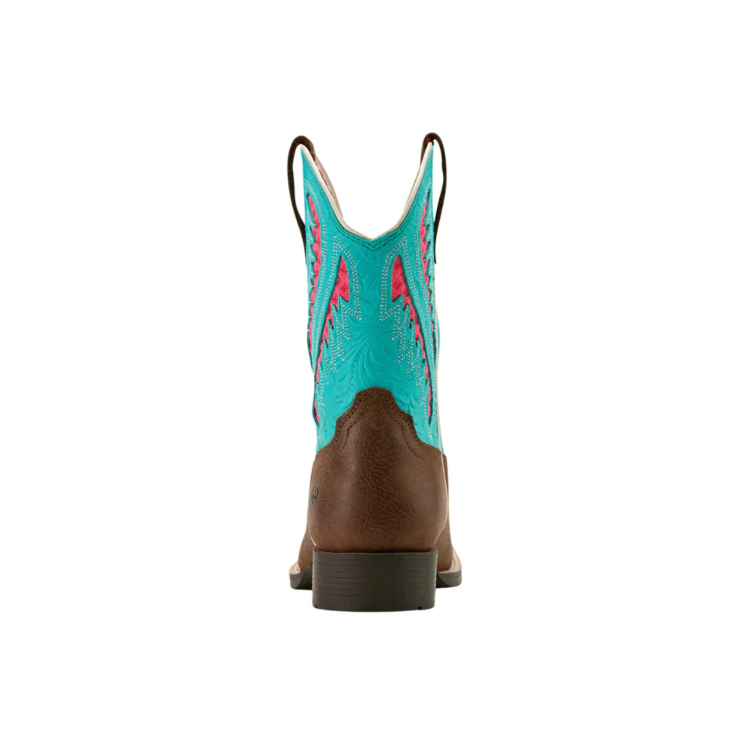 Ariat Youth Quickdraw VentTEK Western Boot - Rich Clay - Image 2