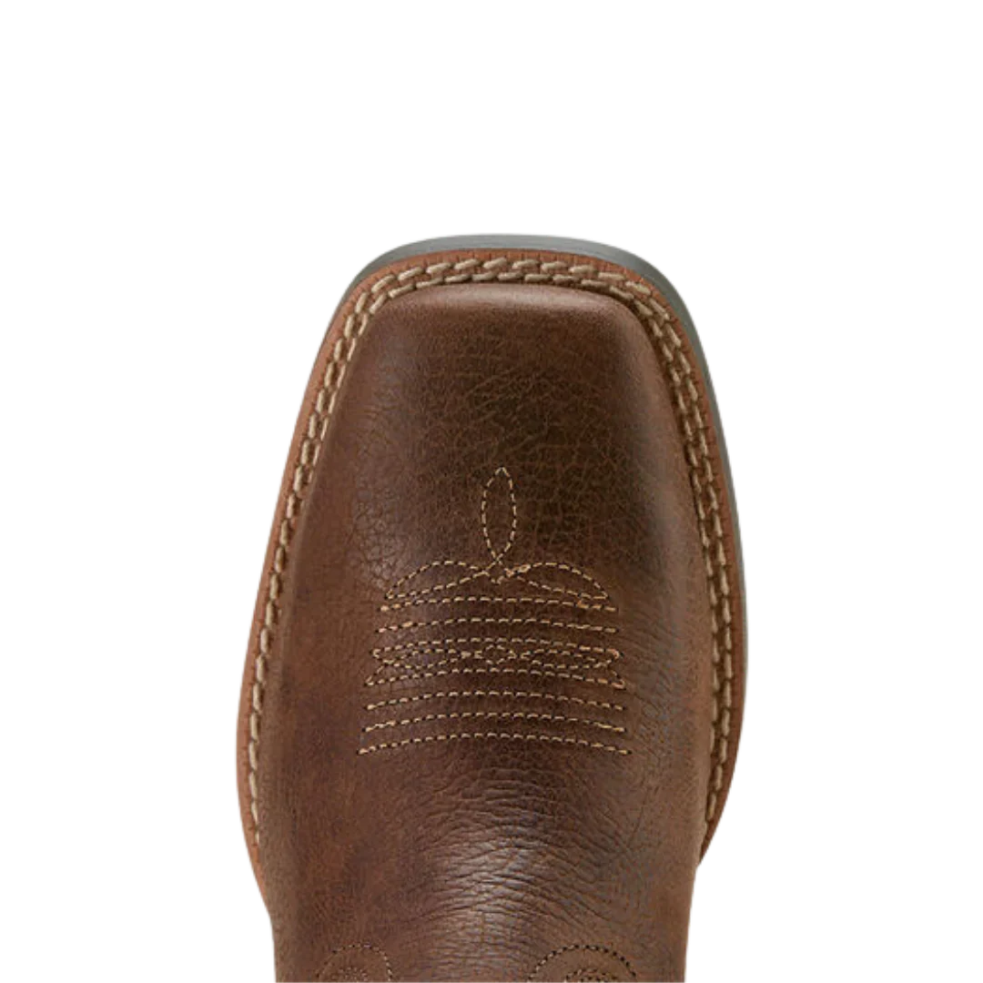 Ariat Youth Quickdraw VentTEK Western Boot - Rich Clay - Image 3