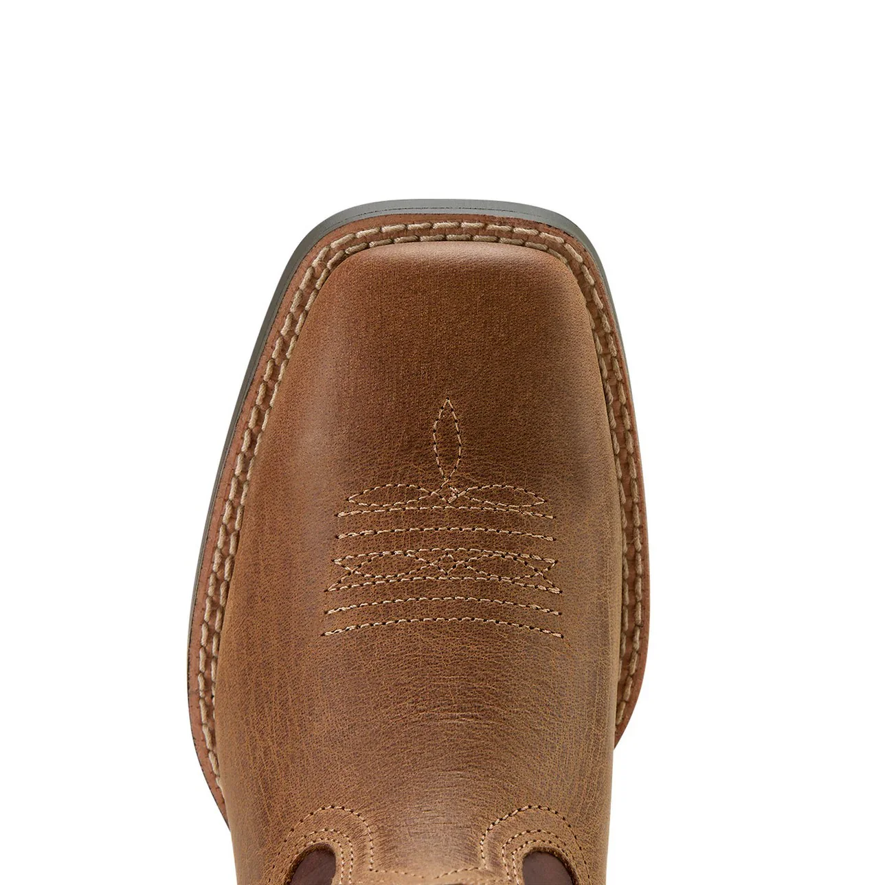 Ariat Kid's Ruidoso Western Boot - Chocolate Brown - Image 3