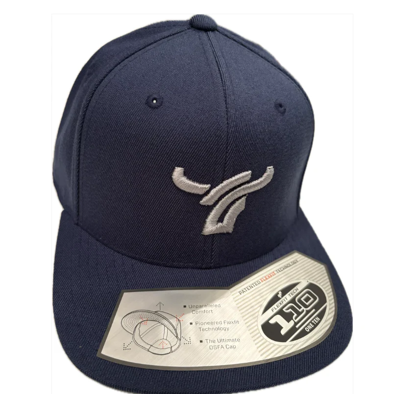 B8 Ranch Apparel 110 Flat Brim Flexfit with Large Logo - Multiple Colours - Image 2