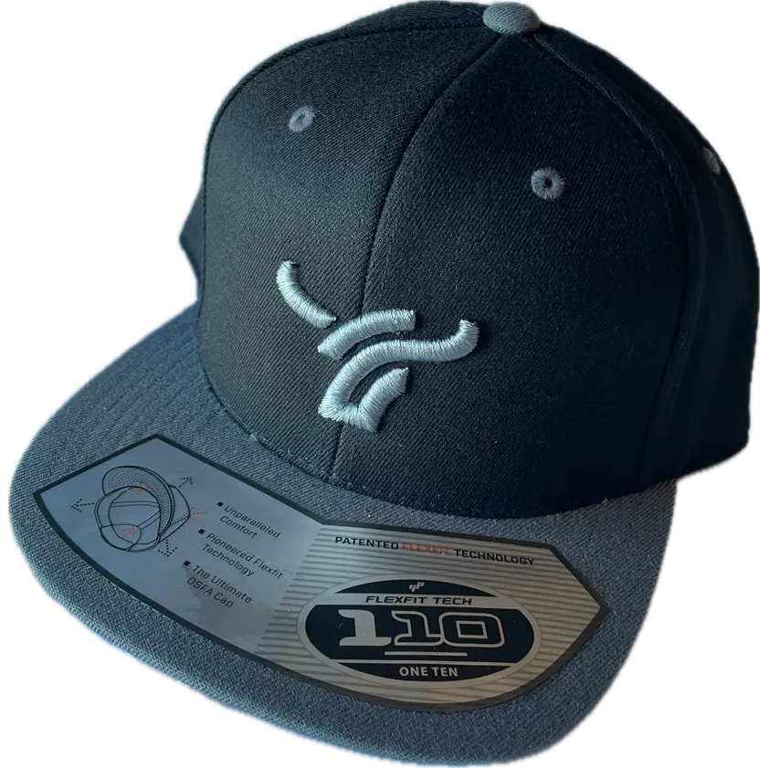 B8 Ranch Apparel 110 Flat Brim Flexfit with Large Logo - Multiple Colours - Image 3