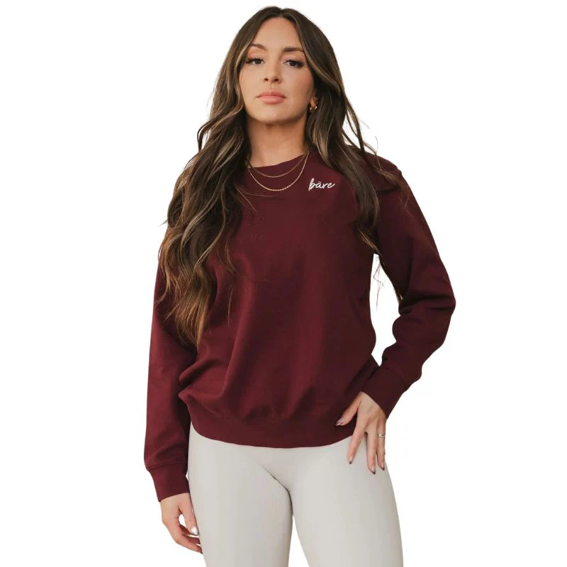Bare Activewear Women's All Season Long Sleeve Sweatshirt- Multiple