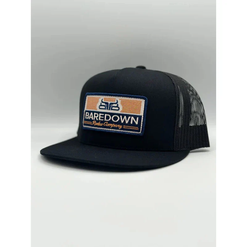 Baredown Brand Flat Ball Cap - Tex - Multiple Colours - Image 3