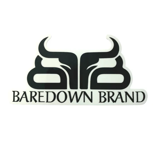 Baredown Brand Medium Logo Decal - Image 2