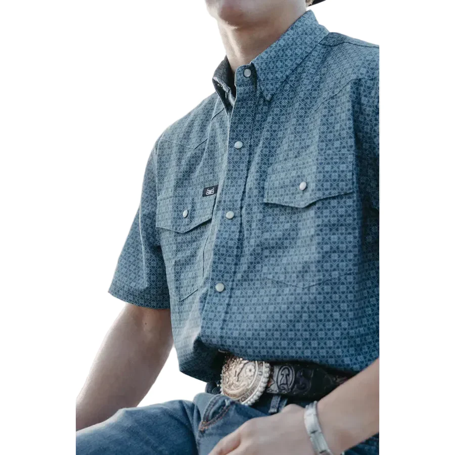 Baredown Brand Men's Long Sleeve Snap Shirt - Pecos - Image 2
