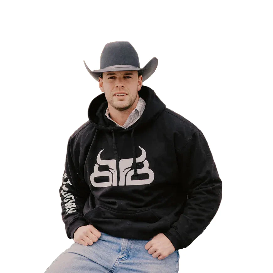 Baredown Unisex Cowpoke Hoodie - Multiple Black & Colours Combinations - Image 2