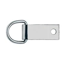 Weaver Saddle Dee with Clip Nickel Plated