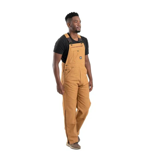 Berne Men's Heritage Unlined Duck Bib Overall - Image 4