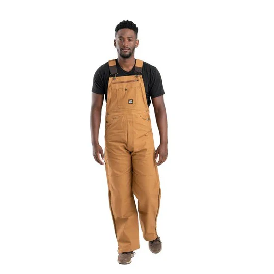 Berne Men's Heritage Unlined Duck Bib Overall - Image 6