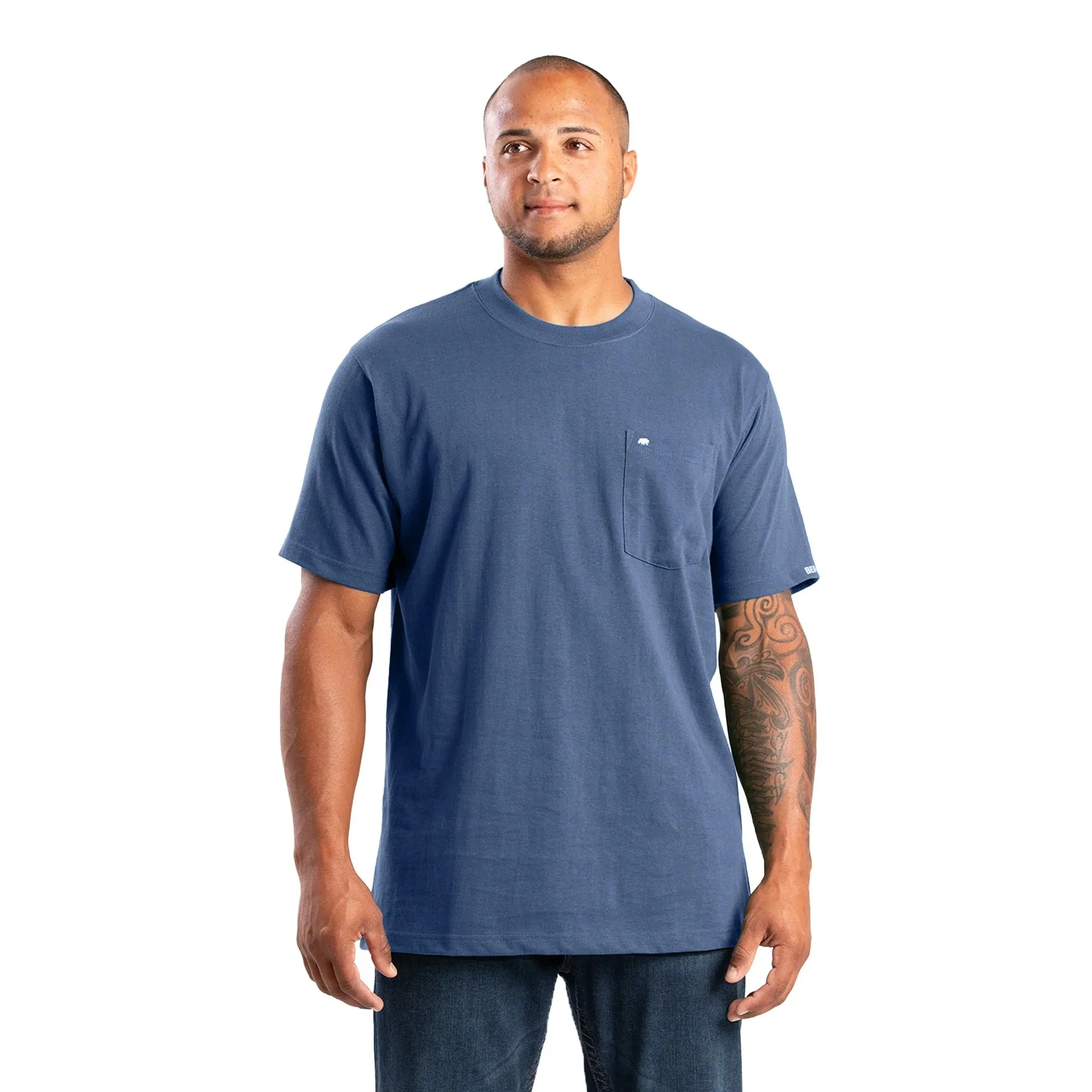 Berne Men's Highland Heavyweight Pocket T-Shirt - Image 4
