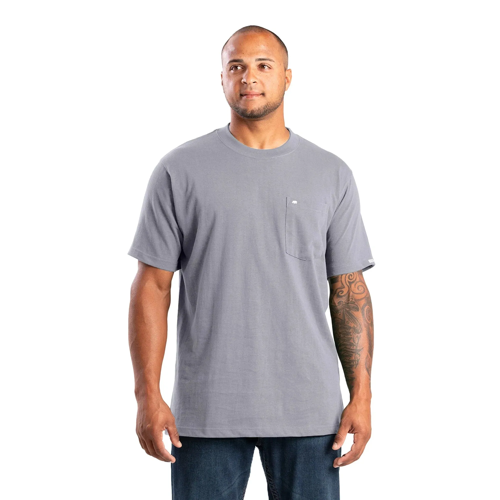 Berne Men's Highland Heavyweight Pocket T-Shirt - Image 6