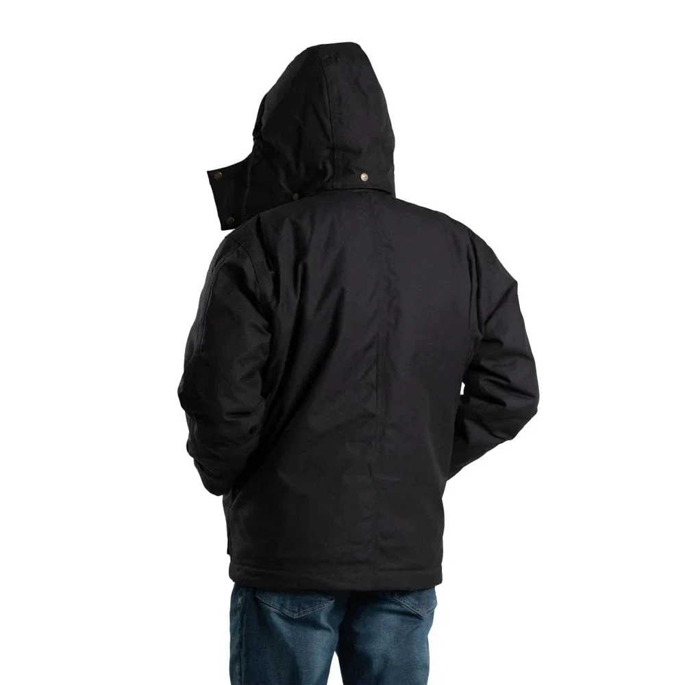Berne Men's Icecap Insulated Work Coat - Black - Image 2