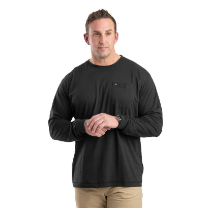 Berne Men's Performance Long Sleeve Pocket T-Shirt