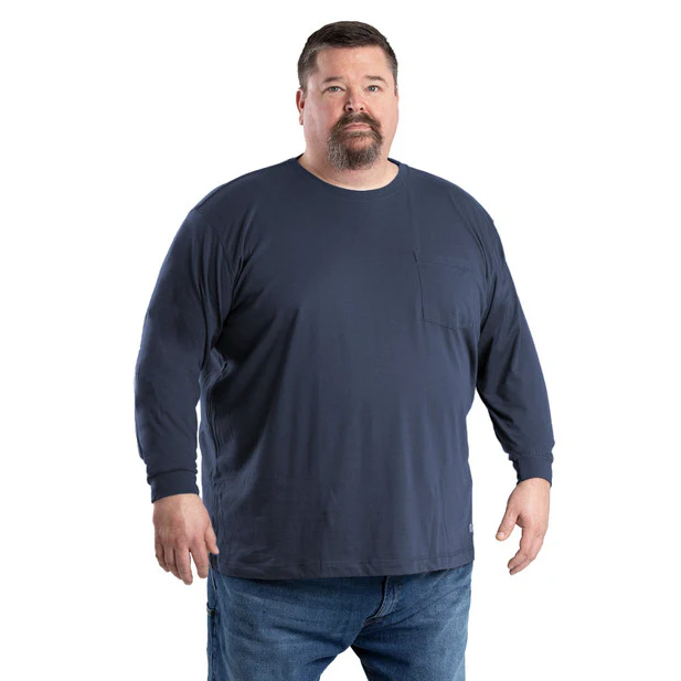 Berne Men's Performance Long Sleeve Pocket T-Shirt - Image 4