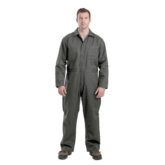 Berne Men's Unlined Duck Bib Coveralls - Assorted Colours - Image 3