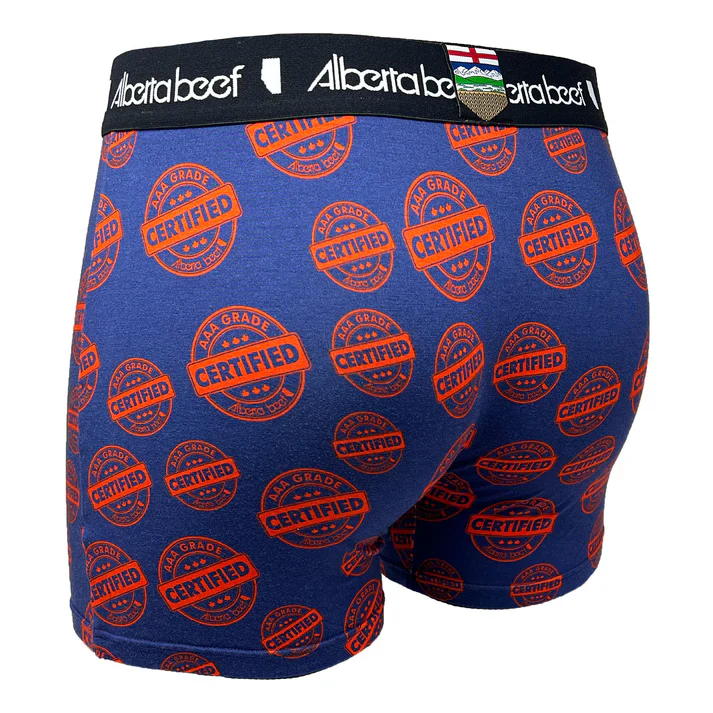 Berta Beef Men's Underwear Certified All Over - Blue