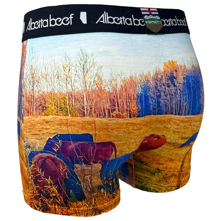Berta Beef Men's Underwear The Other Guys - Yellow/Blue