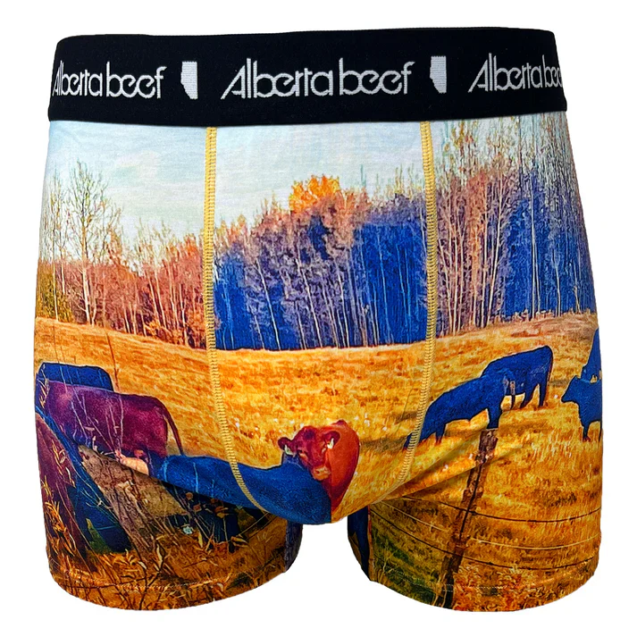 Berta Beef Men's Underwear The Other Guys - Yellow/Blue - Image 2