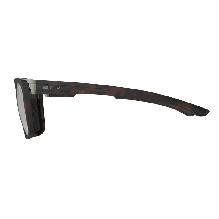 BEX Adams Sunglasses - Tortoise Brown/Brown/Silver - Image 3