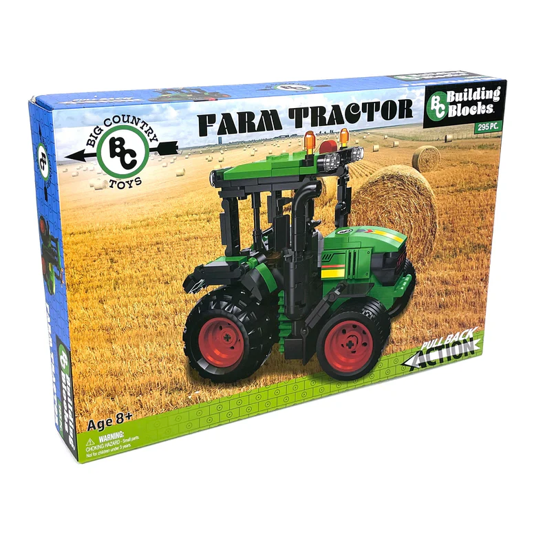 Big Country Building Blocks Tractor - Image 2