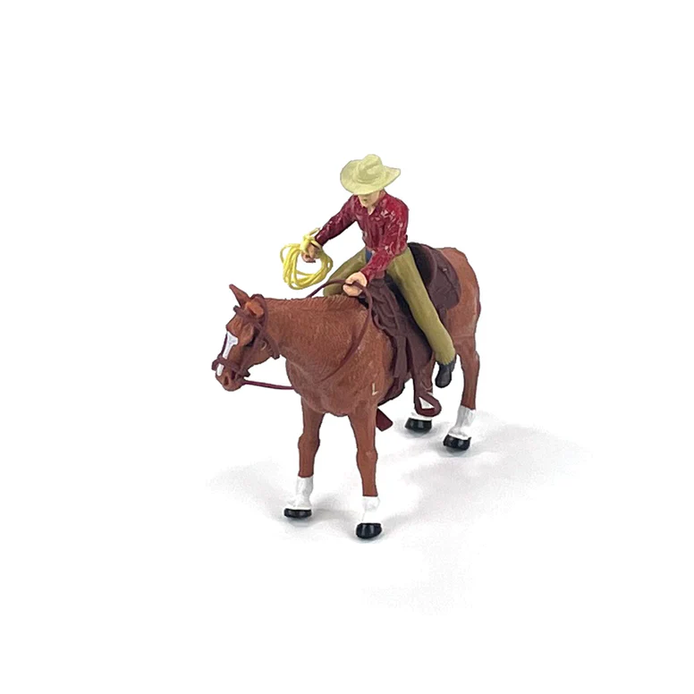 Big Country Four Sixes Ranch Cowboy & Quarter Horse