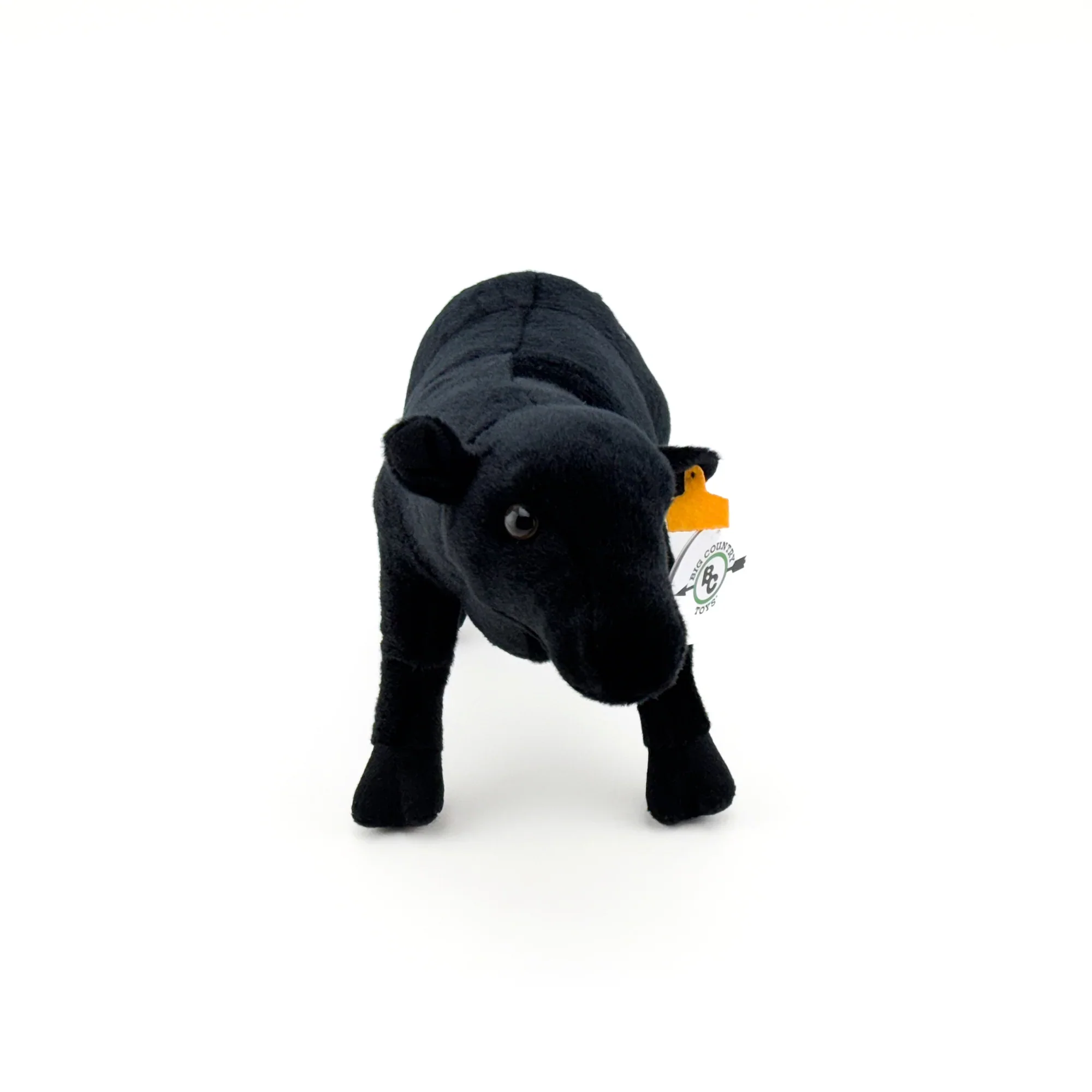 Big Country Toys 14" Plush Black Angus Cow - Image 2