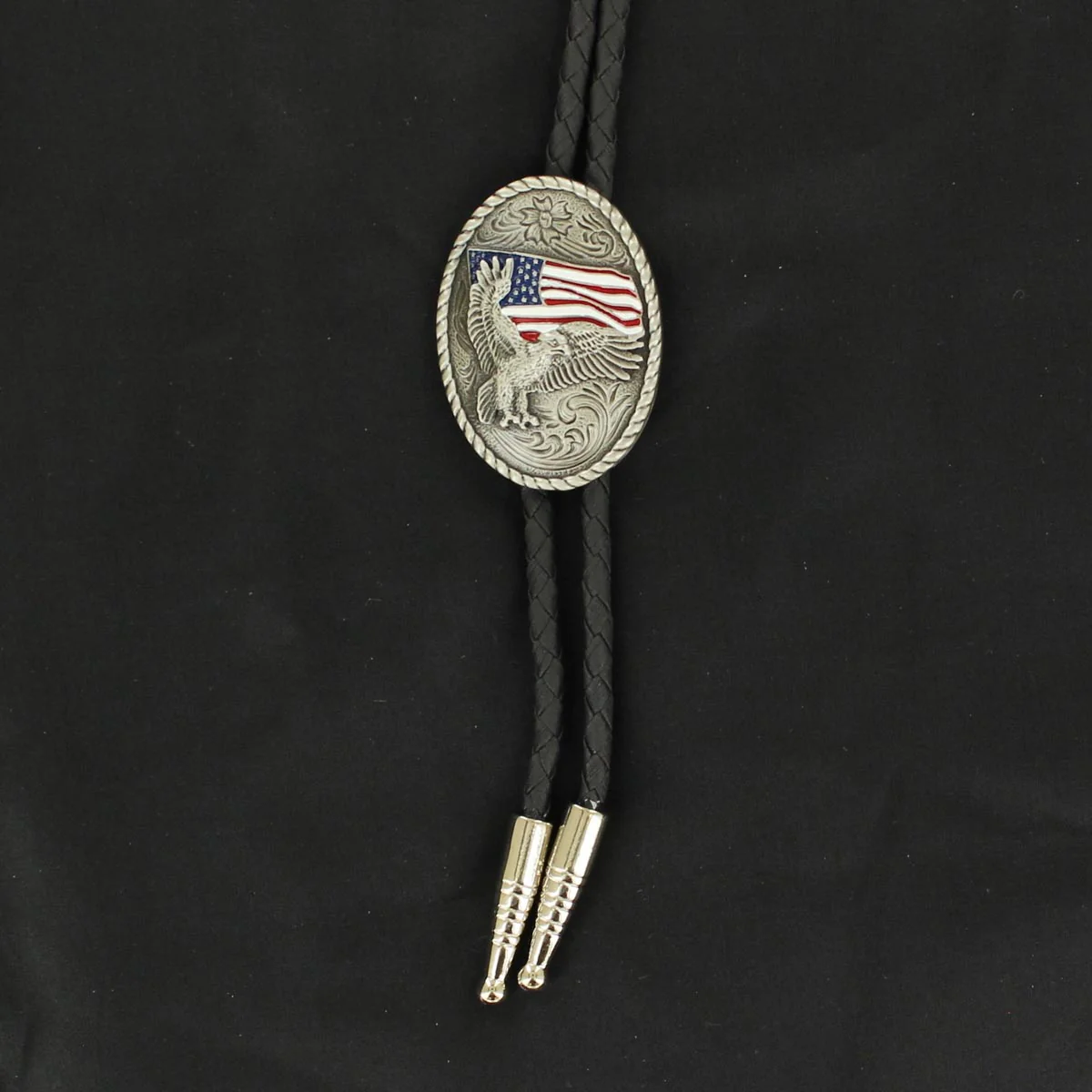 Bolo Eagle w/USA Flag