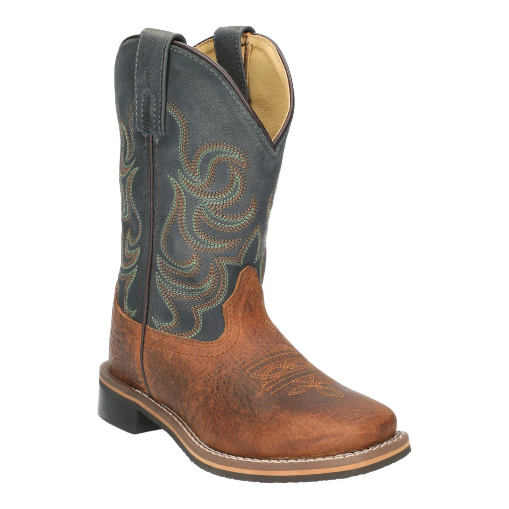 Boulet Brown / Navy Boots - Kid's