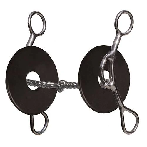 Professional's Choice Brittany Pozzi Gag Series - Twisted Wire Snaffle 6" Shank