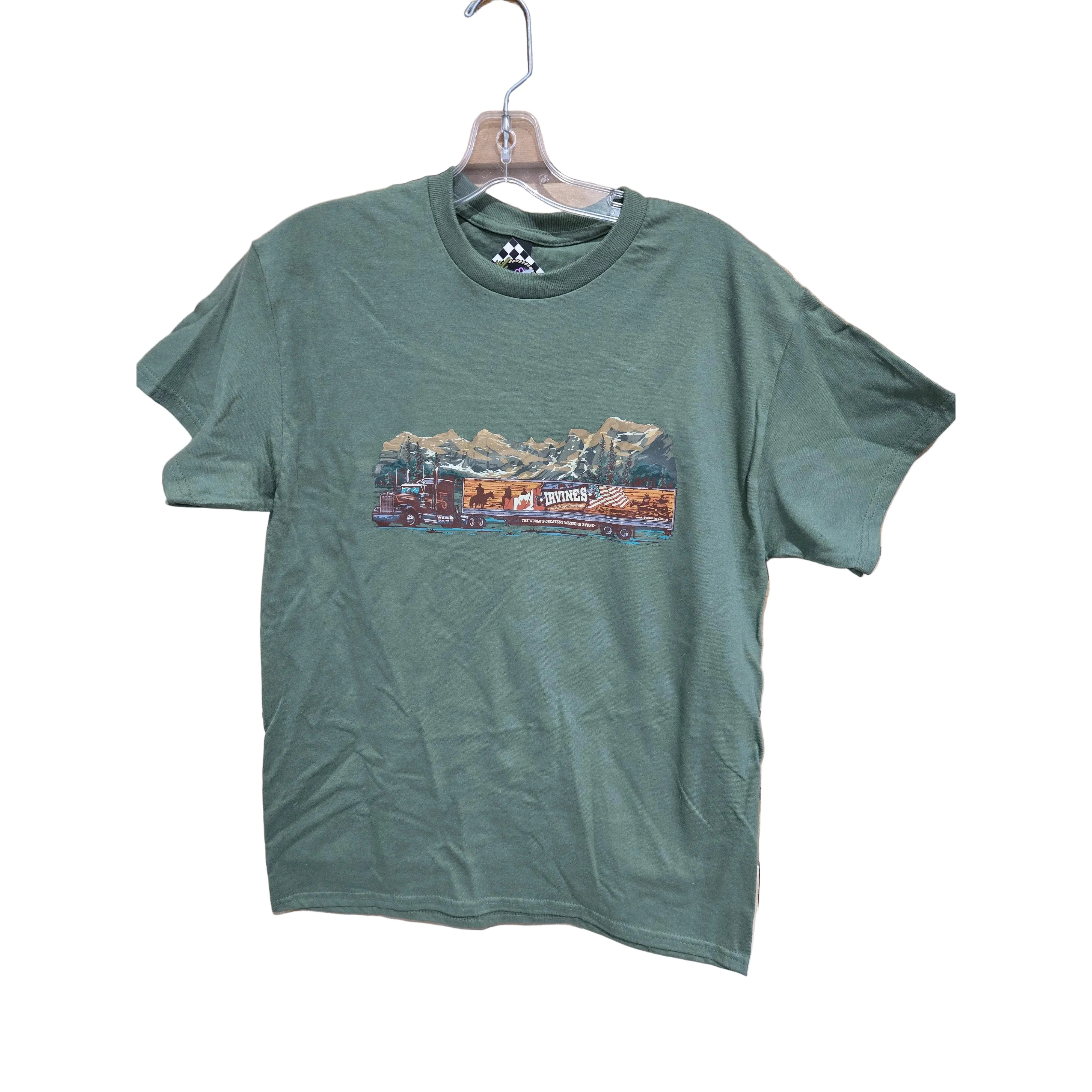 The Branded Roan Irvine Kenworth Tee Shirt - Military Green