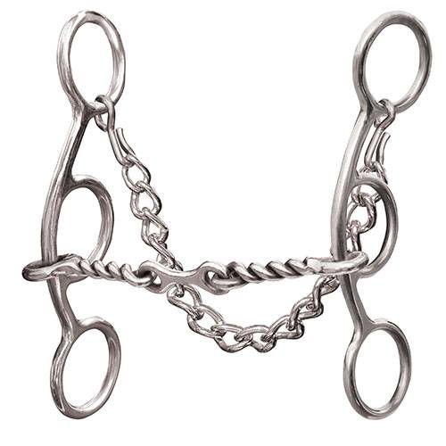 Professional's Choice Futurity Bit 5.5" Twisted Dogbone Bit
