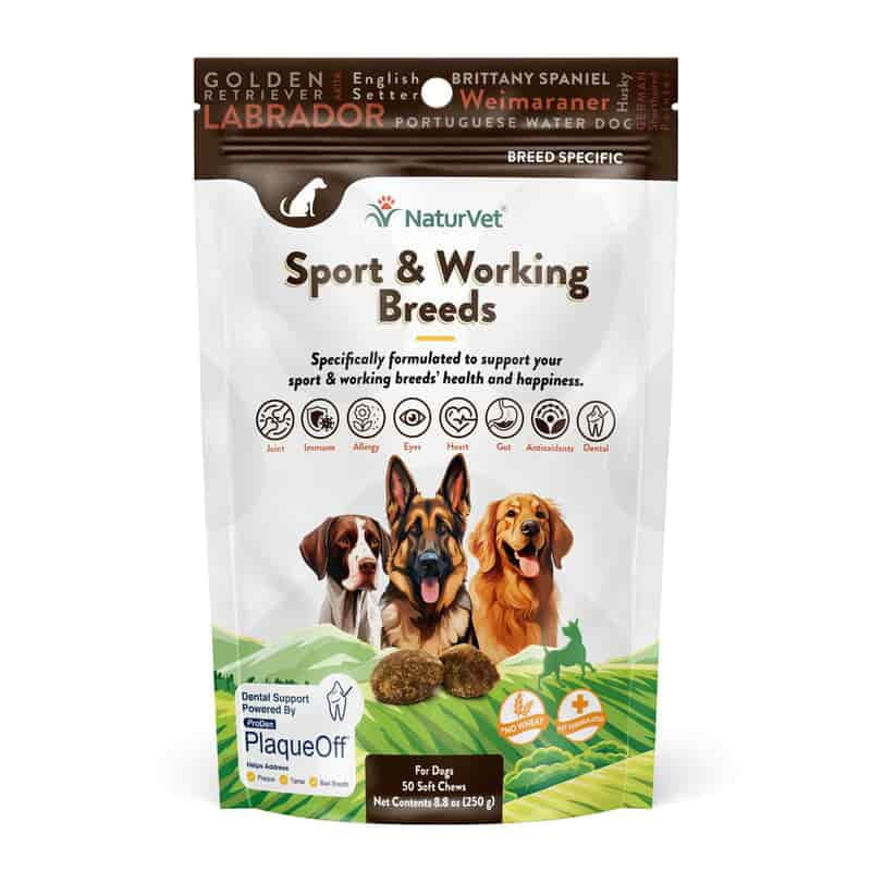 Breed Specific Soft Chews - Sport & Working Breeds 50 count