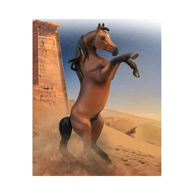 Breyer Kid's Collecta Arabian Stallion Rearing - Bay