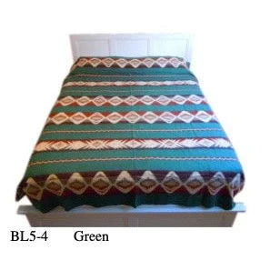 Buffalo Trading Blanket Geometric Queen - Assorted Colours - Image 2