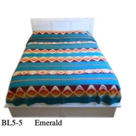 Buffalo Trading Blanket Geometric Queen - Assorted Colours - Image 3
