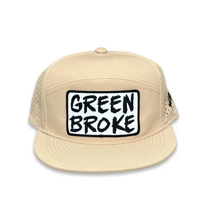Cactus Alley CA  Green Broke Laser Holes Snapback Cap- Multiple Colours - Image 2