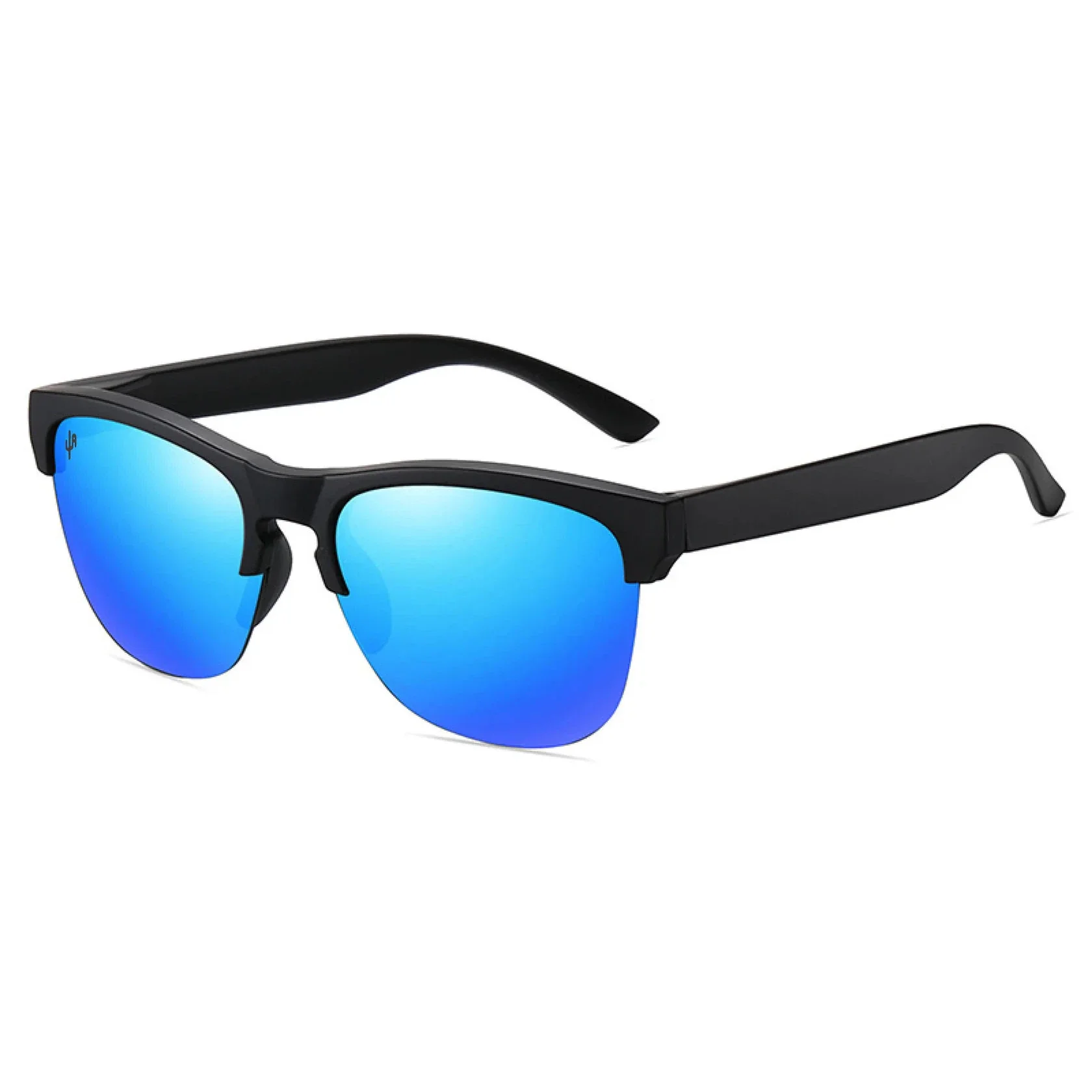 Cactus Alley The Armadillo Sunglasses - Blue with Black Frame - Image 2