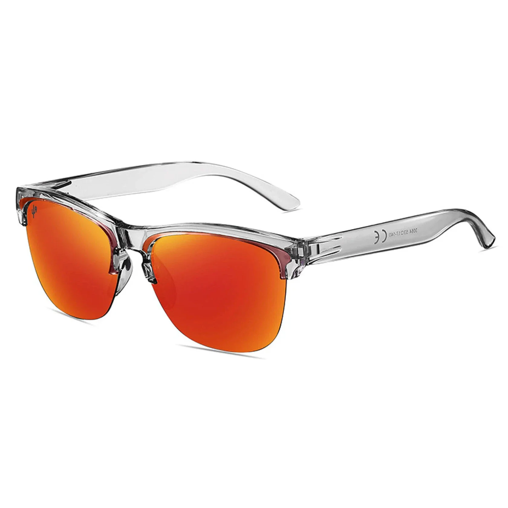 Cactus Alley The Armadillo Sunglasses - Red Orange - Image 2