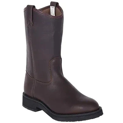 Brahma Men's Spongy Roper Insulated Western Boots - Bark Stormy