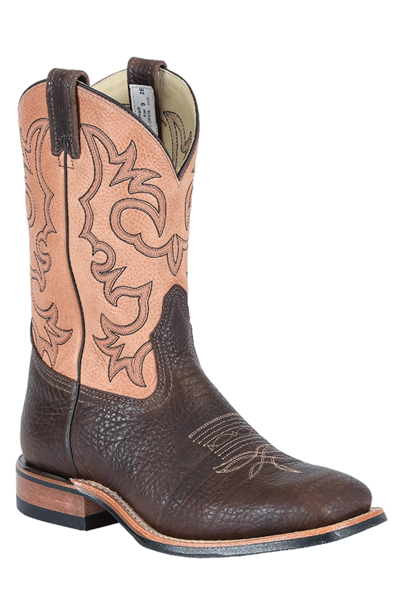 Canada West Men's Brahma Roper Boots- Sunburn