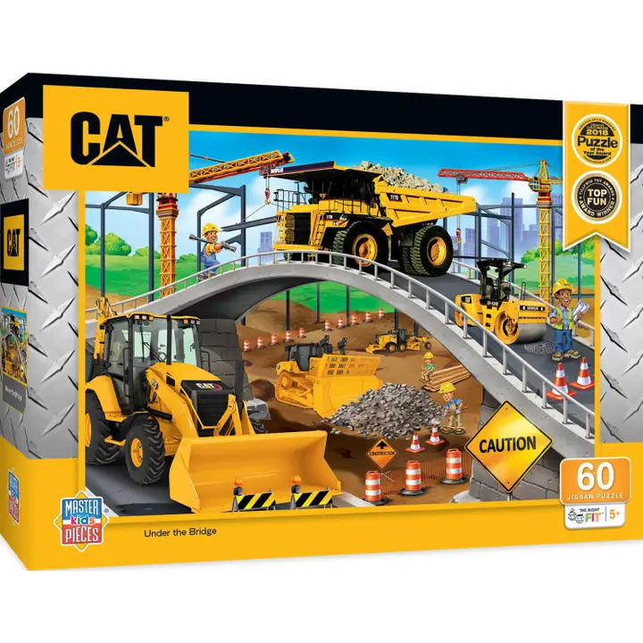 Masterpiece CAT Under the Bridge 60 Piece Kids Puzzle
